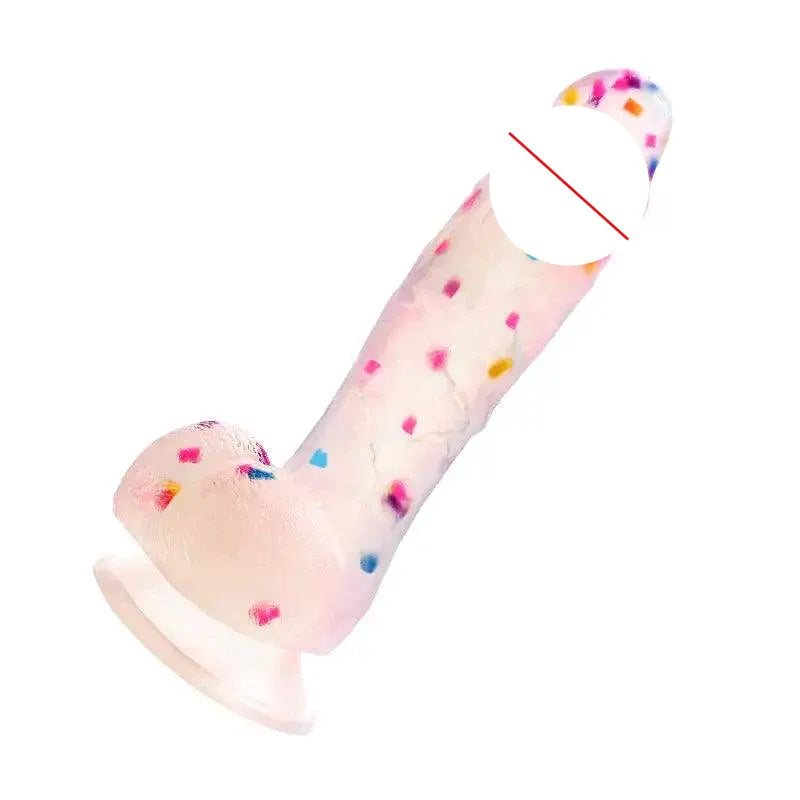 Crystal Liquid Silicone Dildo