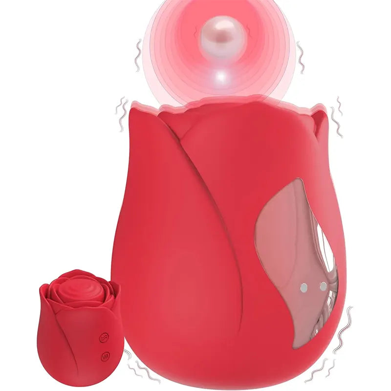 Pulse Stimulation Rose Clitoral Vibrator