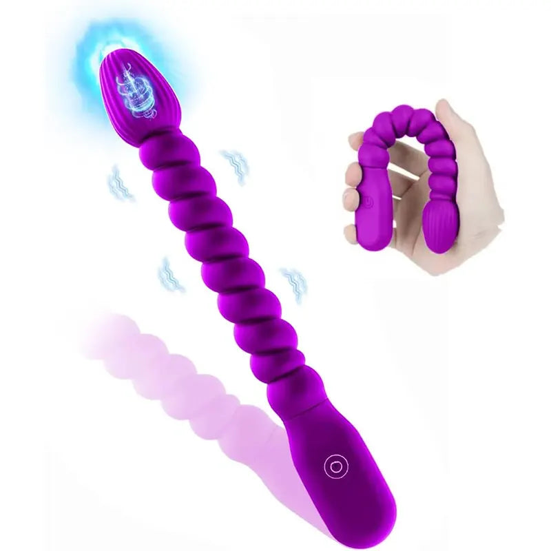 10-Speed Anal Plug with Vibration