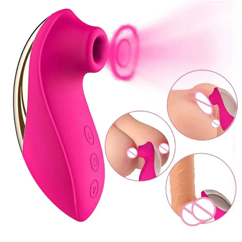 Premium Air Pulse Sucking Vibration Massager