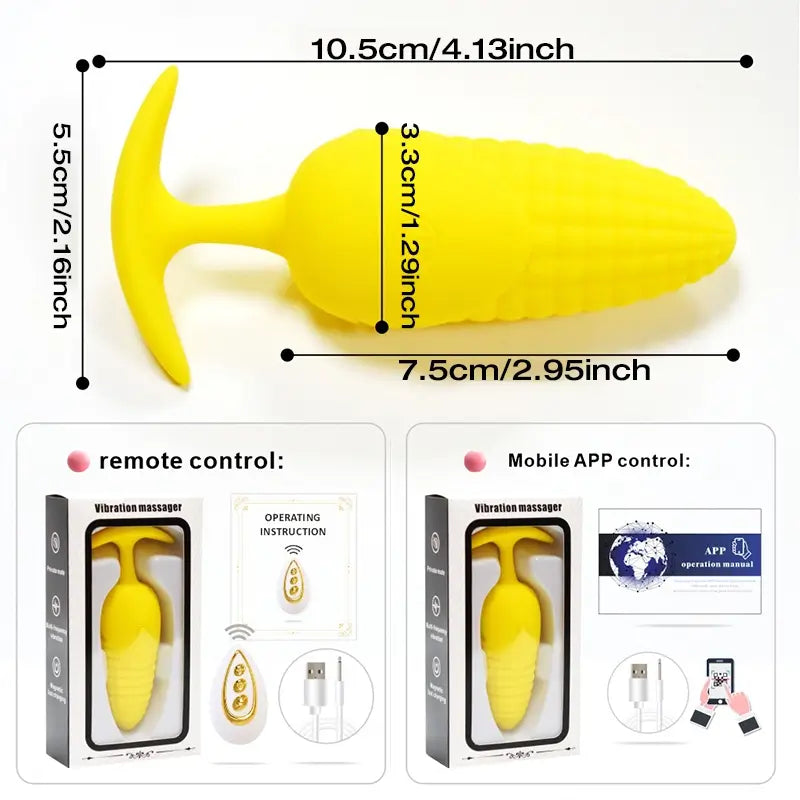 Corn_Remote_Control_Vibrating_Anal_Plug