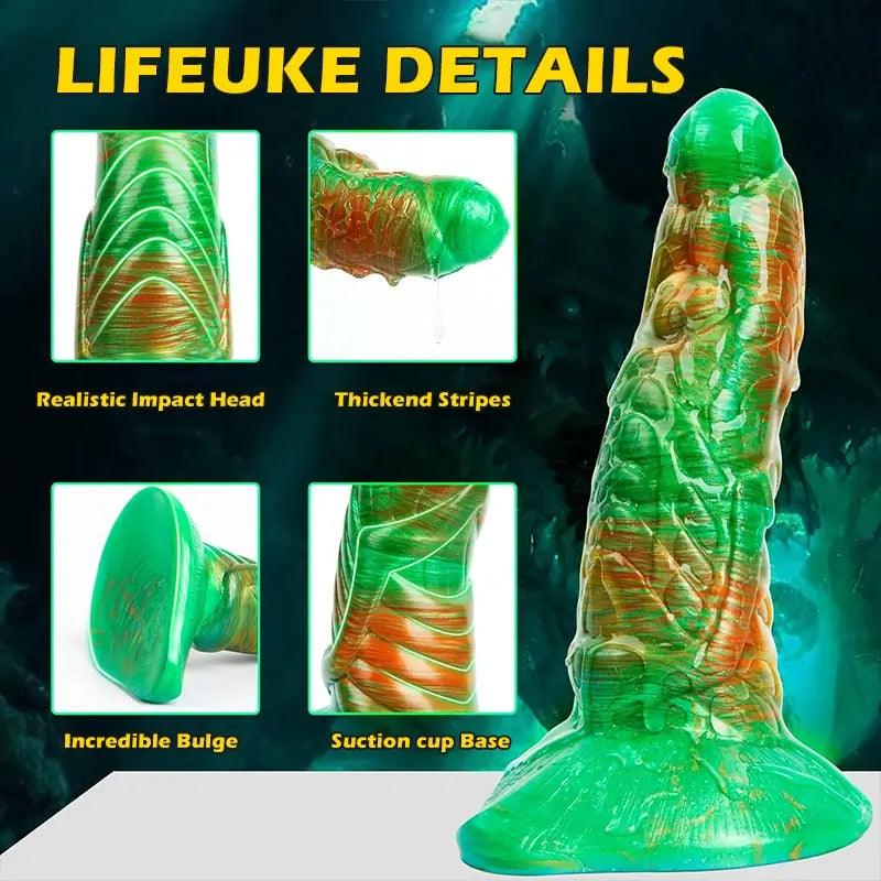 8.34"_Thick_Silicone_Dragon_Dildo