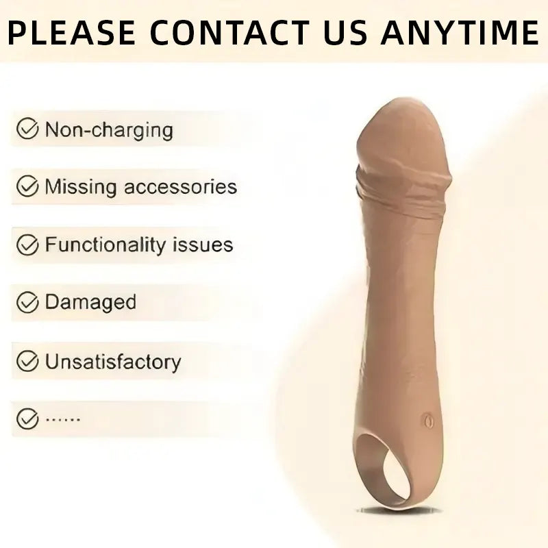 10 Vibration Modes Bullet-Shaped Mini Dildo Vibrator