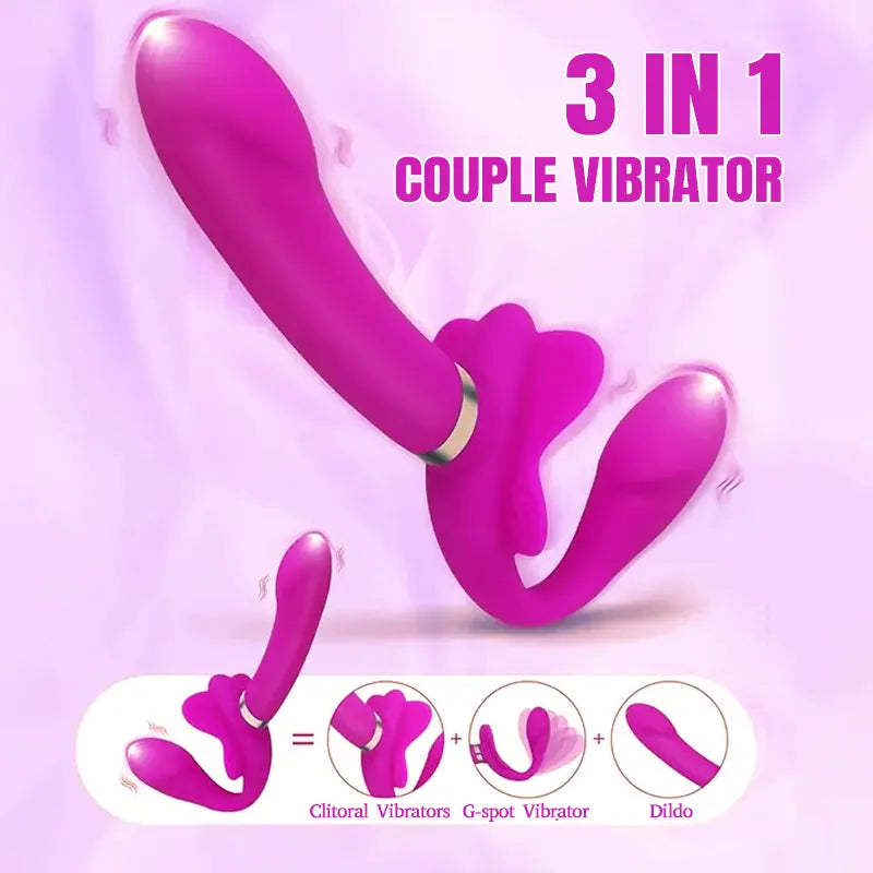 Strapless Couple Vibrator