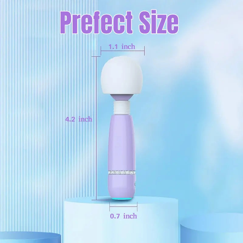 Flexible Travel-Friendly Vibrating Massager