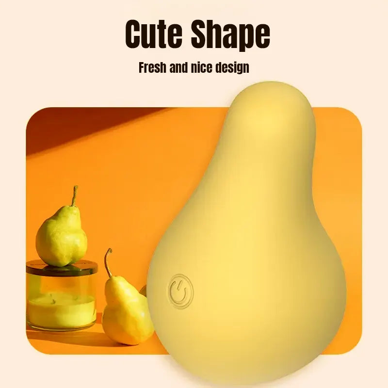Pear-Shaped Clitoral Vibrator