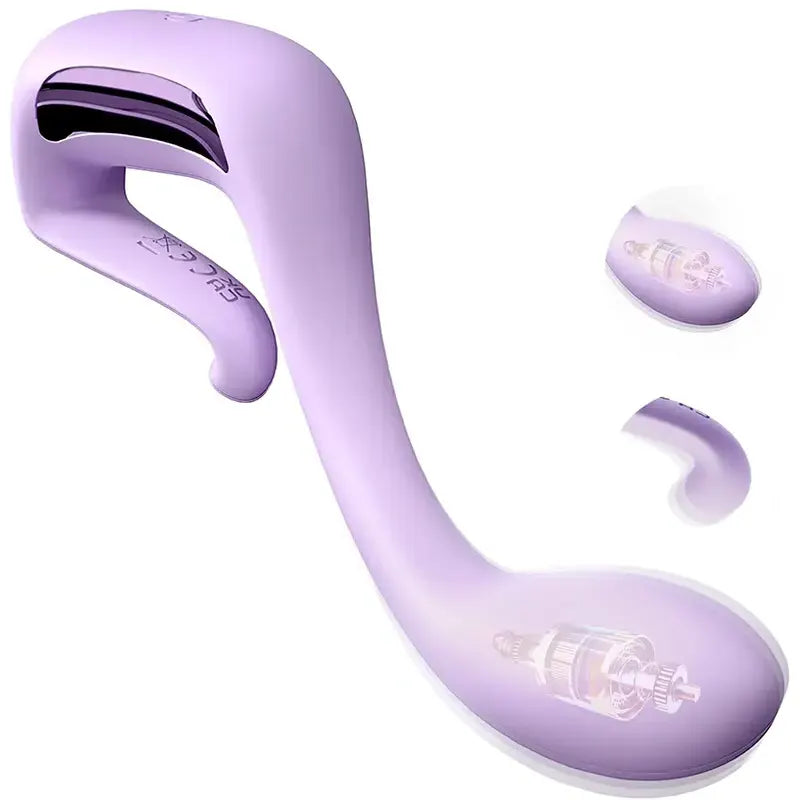 Purple Musical Note Shaped G-spot Vibrato
