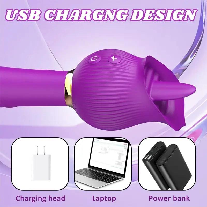 Rose_G-Spot_Inverter_Tongue_Vibrator