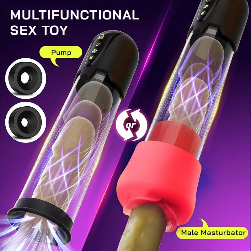 Smart Vacuum Penis Pump & Stroker