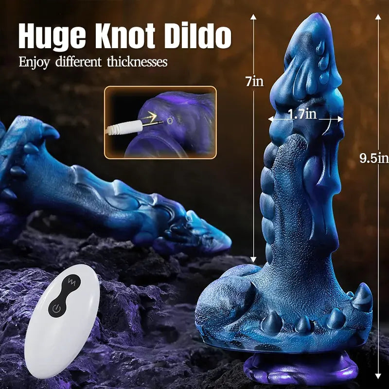 Fantasy Monster Thrusting Vibrator Dildo