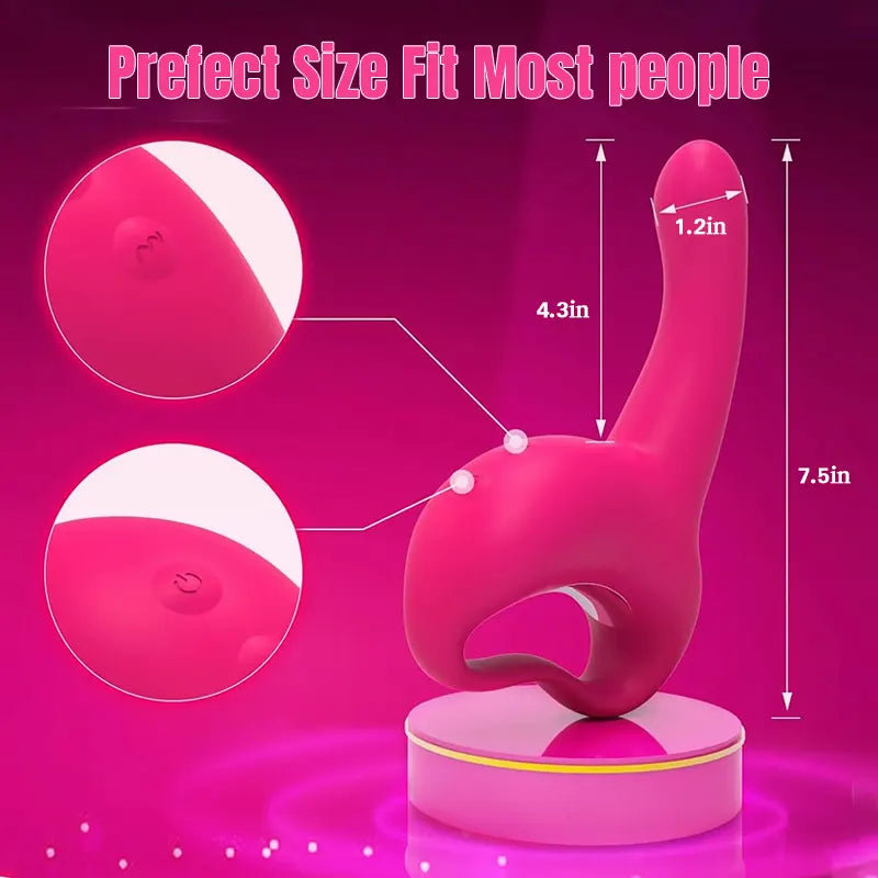 Handle G-spot Finger Swing Vibrator