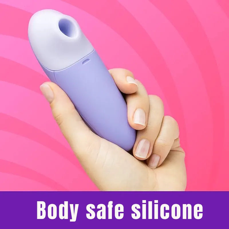 Cute Purple-White Fairy Sucking Vibrator