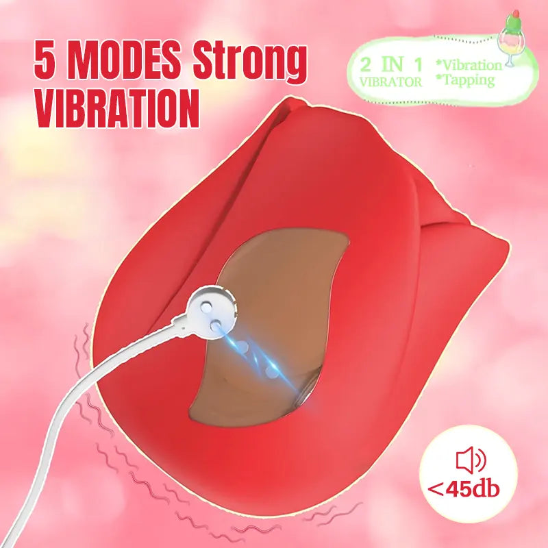 Pulse Stimulation Rose Clitoral Vibrator