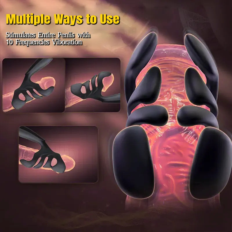 Vibrating Penis Trainer for Men