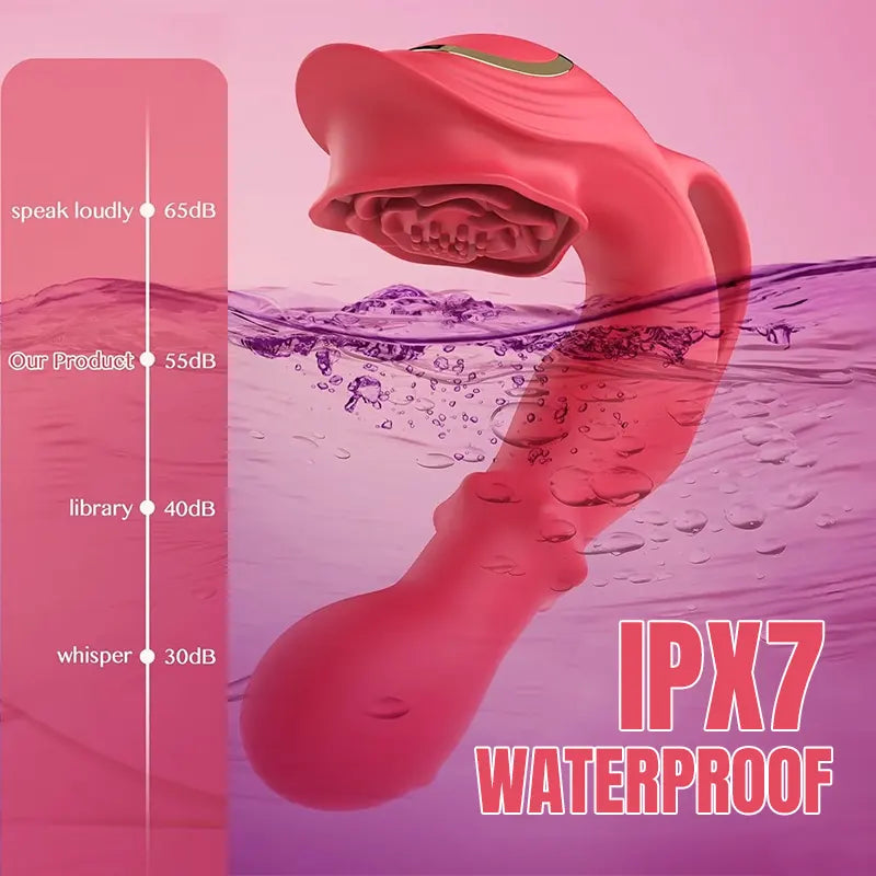 Bloom Rose Touch 3-in-1 G-Spot Finger Vibrator