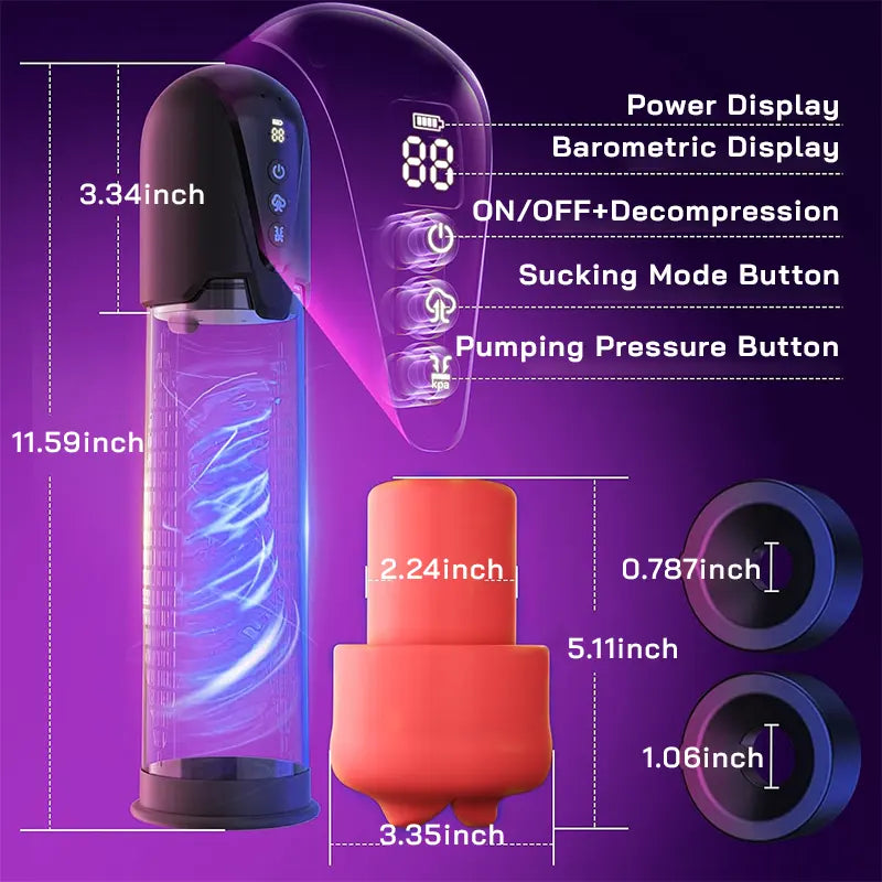 Smart Vacuum Penis Pump & Stroker