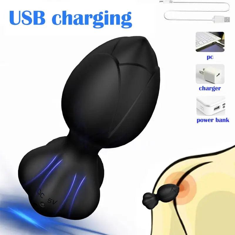 Rose_Vibrating_Anal_Plug