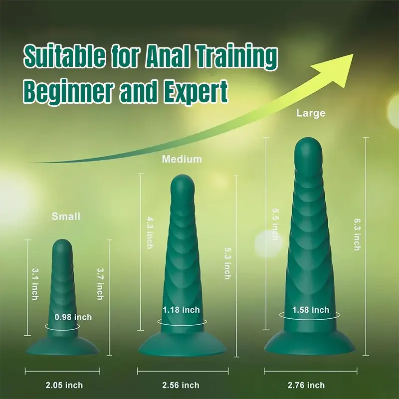 Sculpted Silicone Anal Training Set