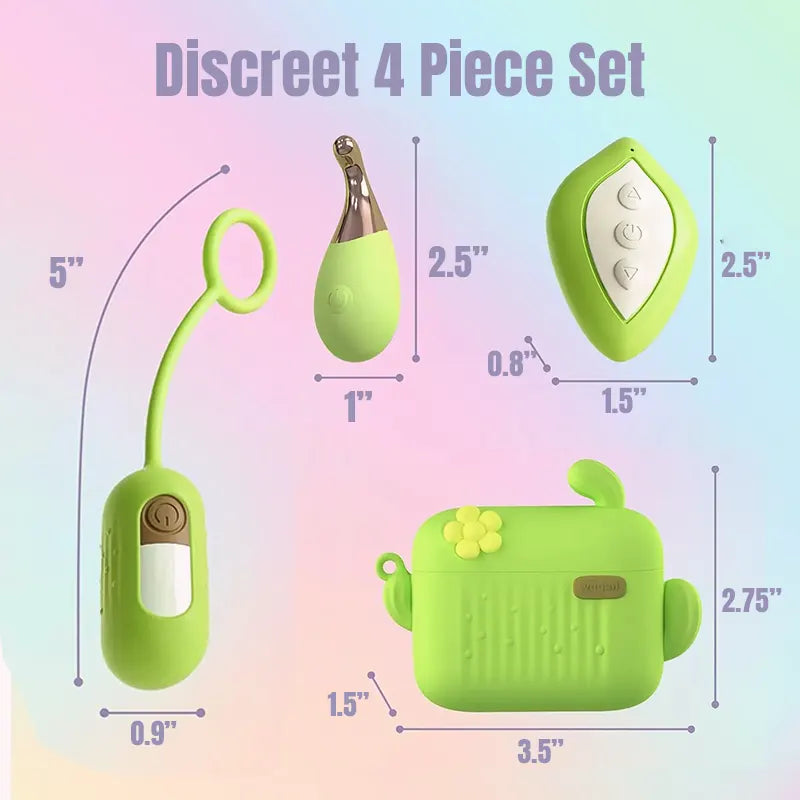 Mini Wand and Egg Vibrator Set
