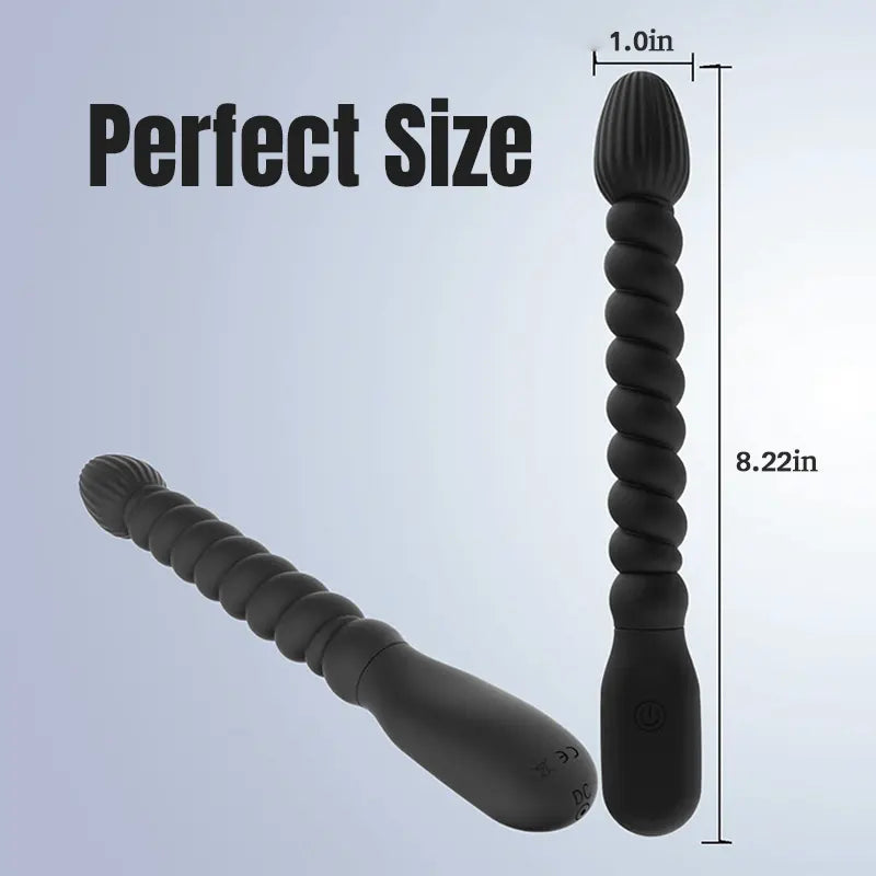 10-Speed Anal Plug with Vibration