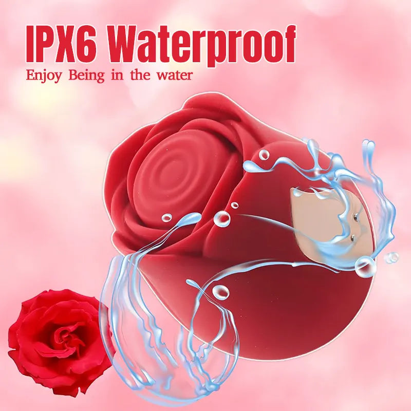 Pulse Stimulation Rose Clitoral Vibrator