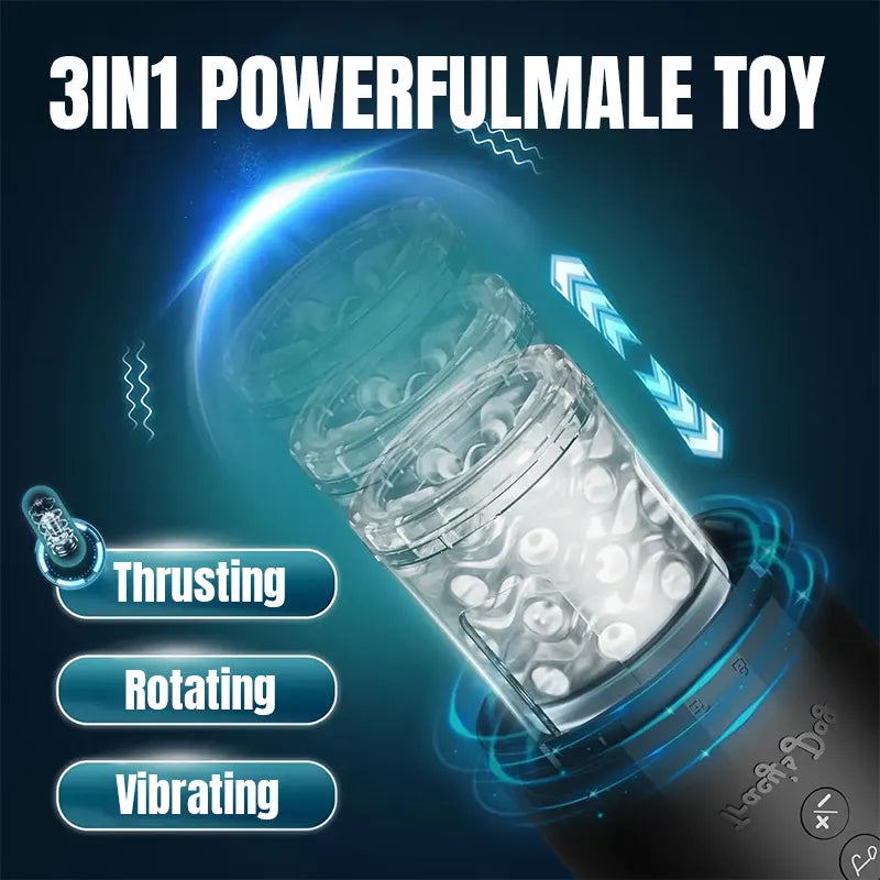 Automatic Male Stroker with Infinite Speed Control