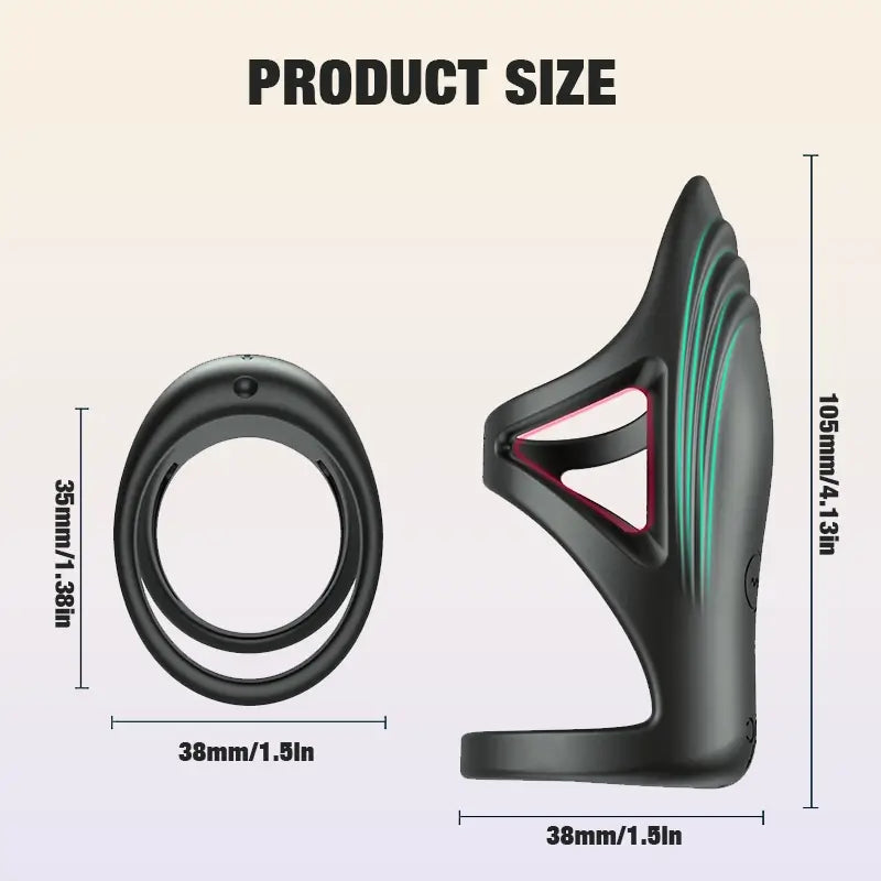 Woodpecker Couples Vibrating Penis Ring