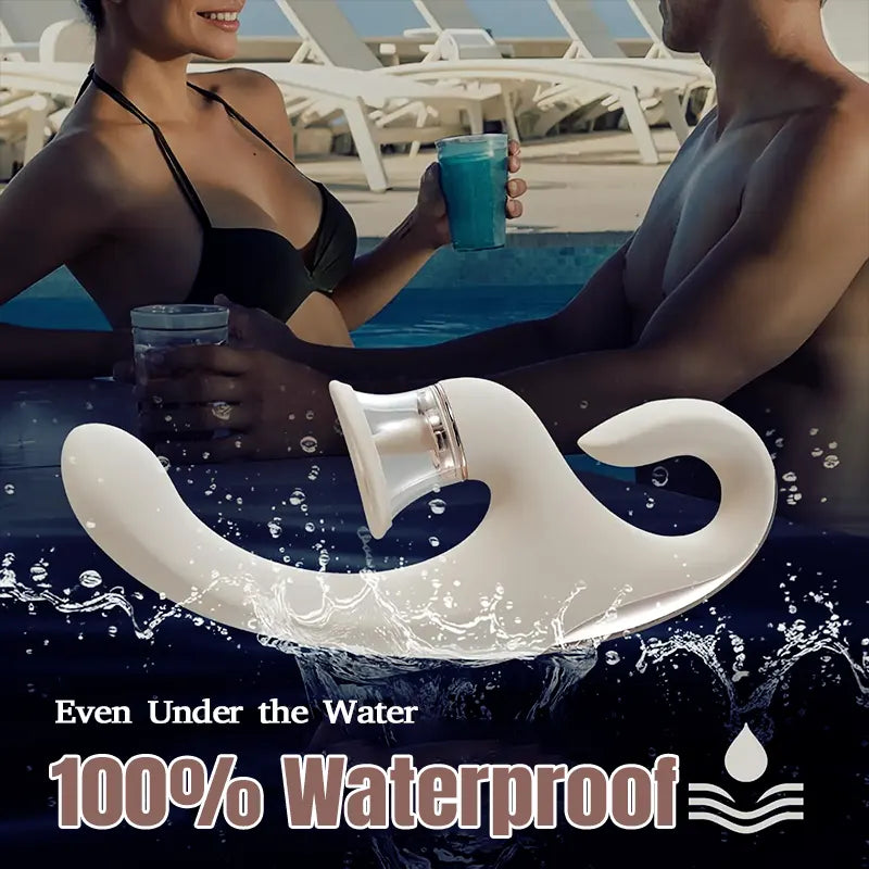 Bendable Clit Sucker & Tongue Vibrator