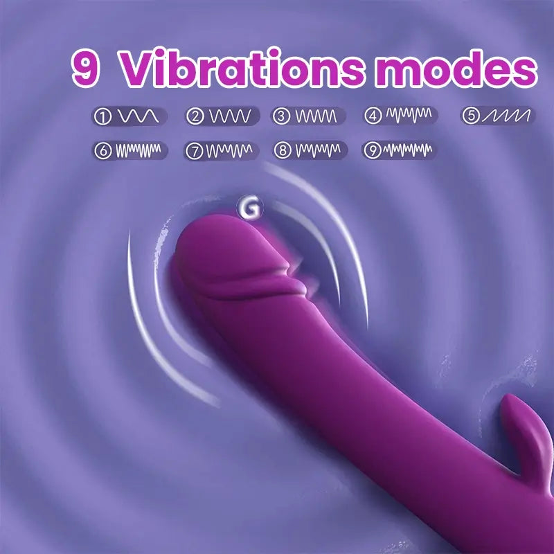 Simulated Tongue Licking And Sucking Vibrator
