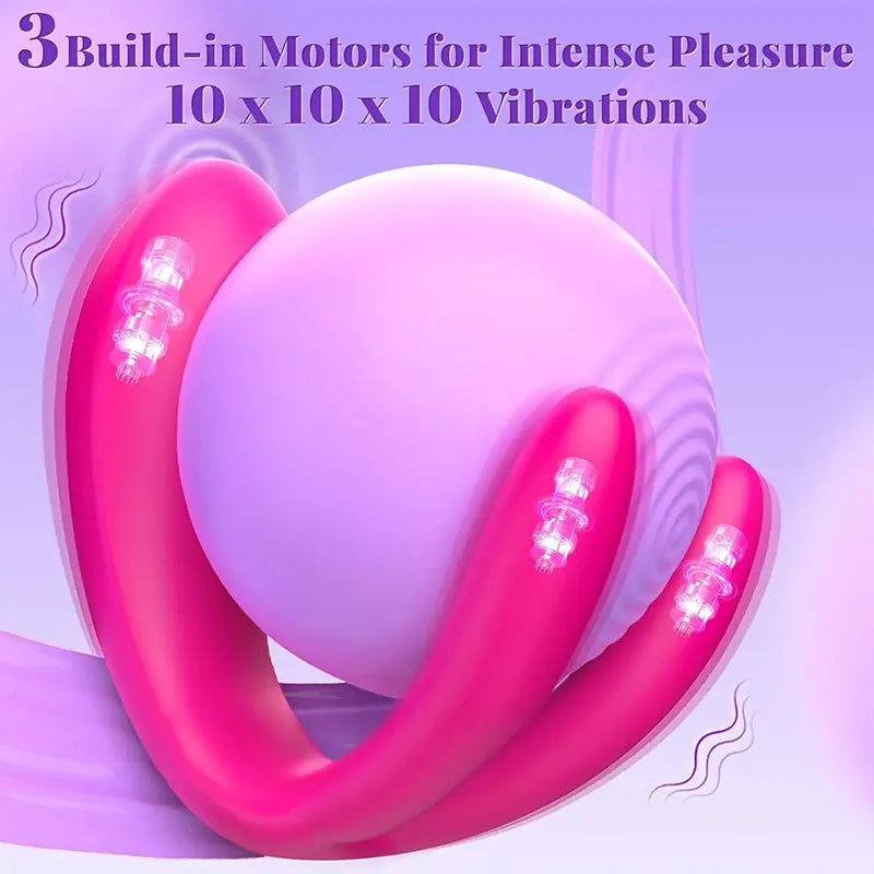 Wearable G-Spot and Clitoral Vibrator