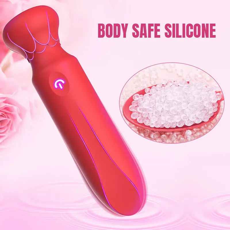 Full Silicone Waterproof Mini Bullet Clitoral G-spot Vibrator
