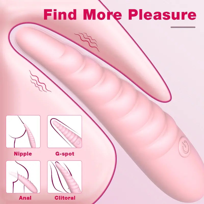Multi-Frequency Silicone Vibrator