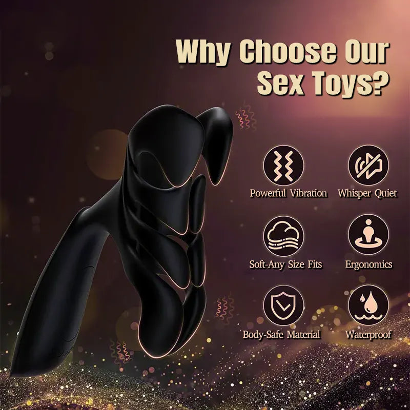 Vibrating Penis Trainer for Men
