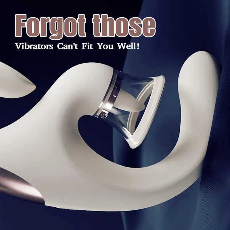 Bendable Clit Sucker & Tongue Vibrator