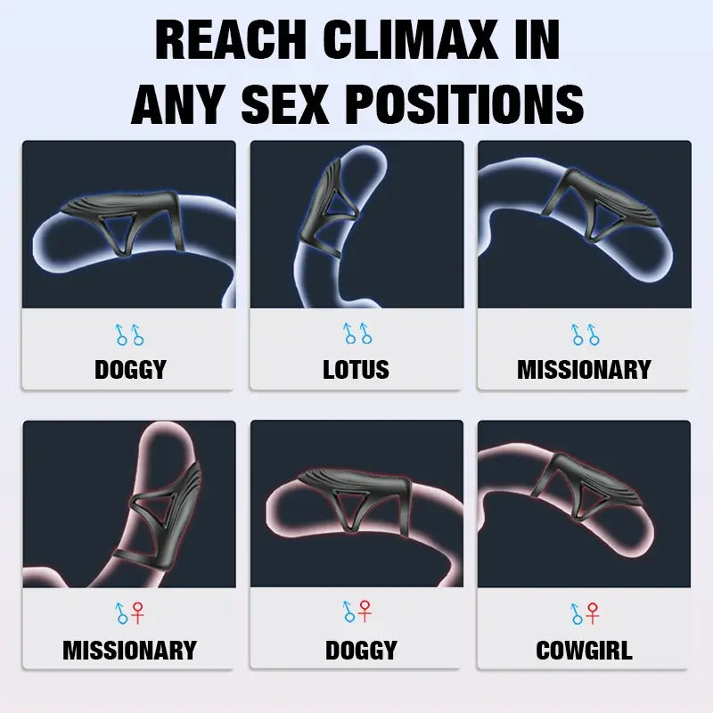Woodpecker Couples Vibrating Penis Ring