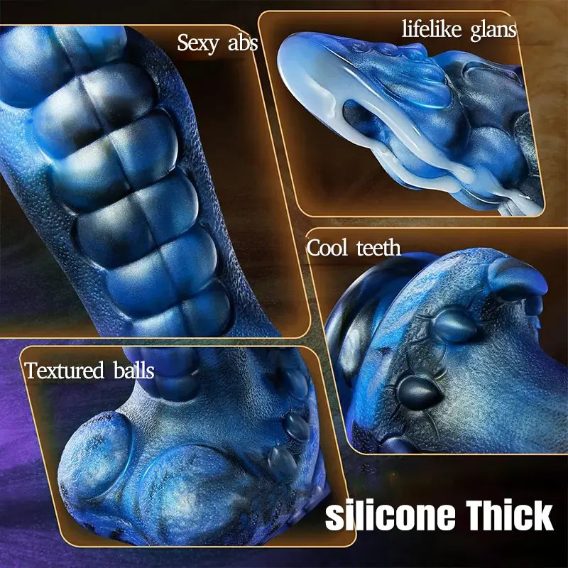 Fantasy Monster Thrusting Vibrator Dildo