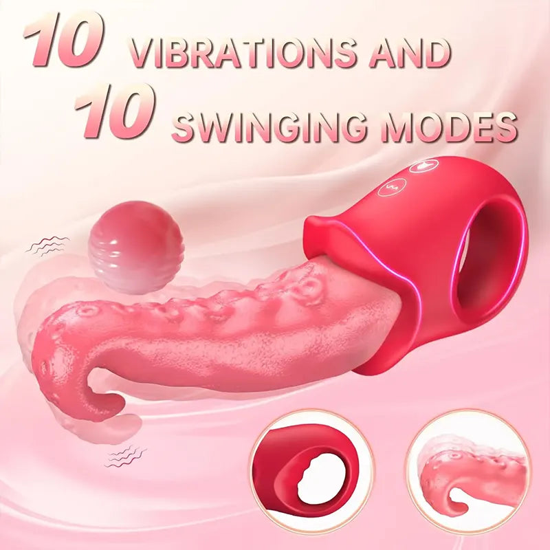 Octopus Tentacle Tongue Vibrator