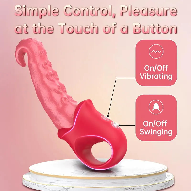Octopus Tentacle Tongue Vibrator