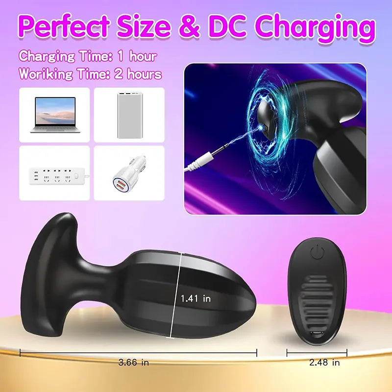 App-Controlled Vibrating Anal Plug