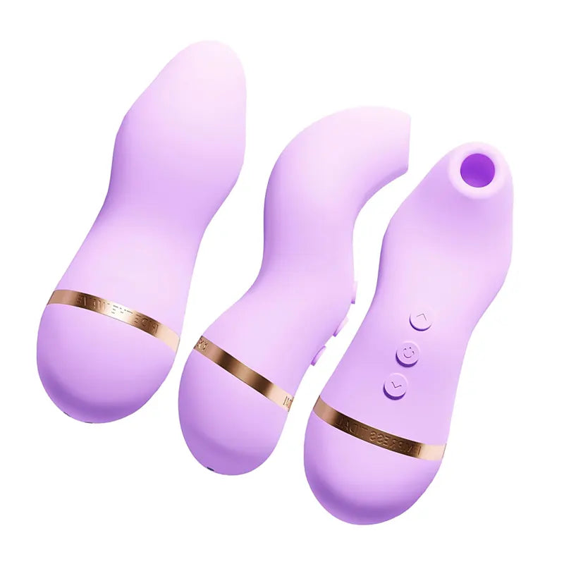 Mini clitoral sucking vibrator with 48 air pulse modes