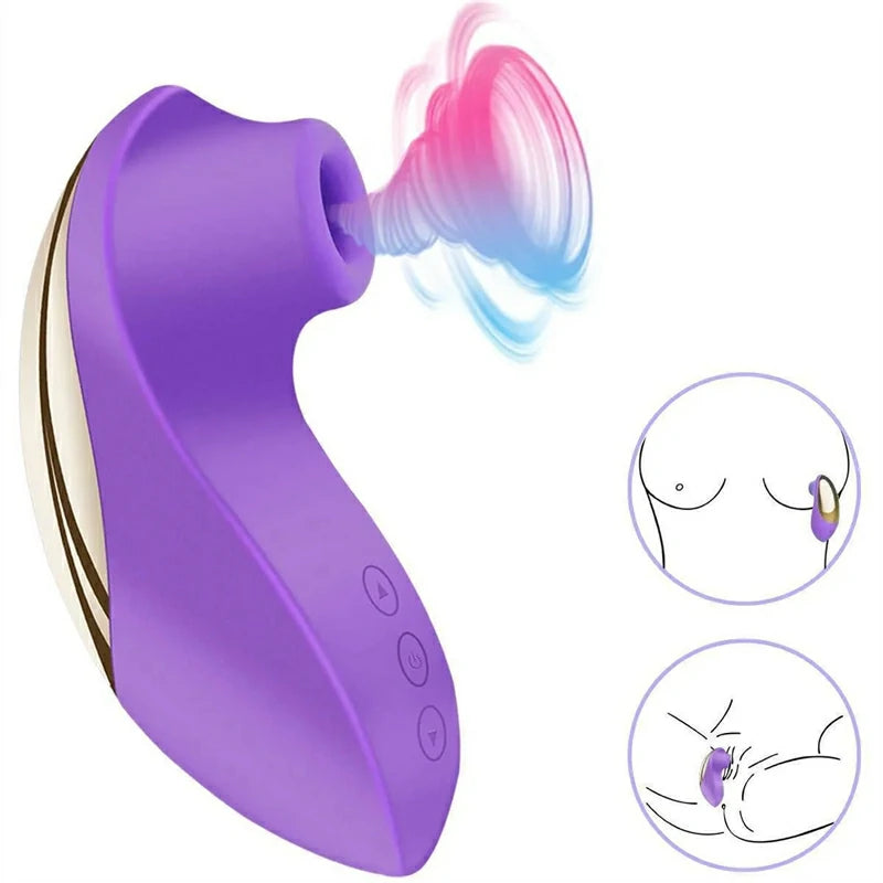 Premium Air Pulse Sucking Vibration Massager