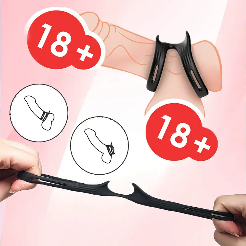 Flexible_Soft_Silicone_Double_Ring_Penis_Ring