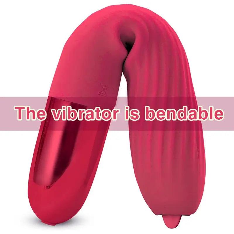 Licking Vibrating Tongue G-Spot Vibrator