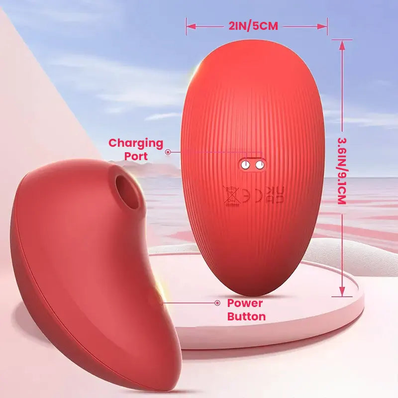 Small yet powerful clitoral suction cup vibrator