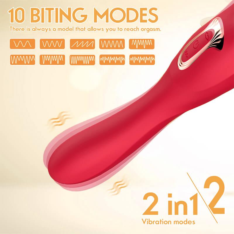 Tongue-Licking Clitoral Vibrator - Inyarose