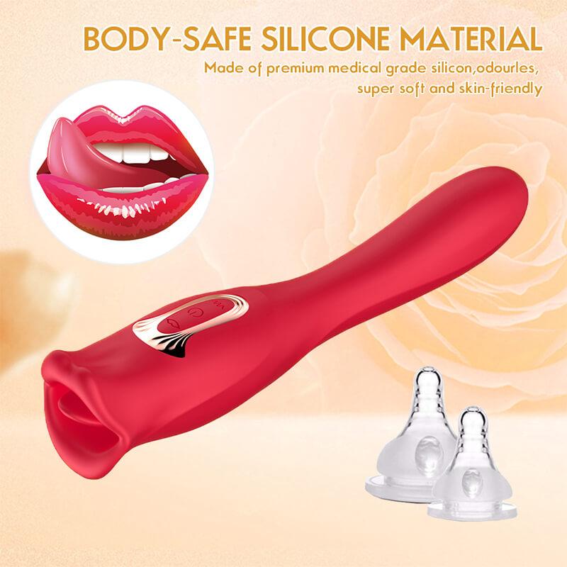 rose toy clit sucker red