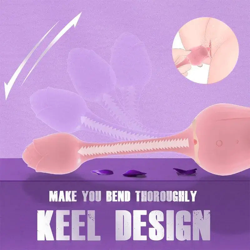 Rose Tongue Vibrator Pleasure