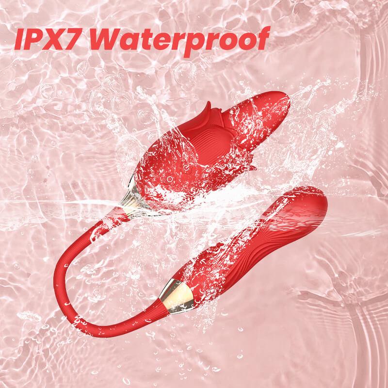 rose toy clit sucker vibrator red