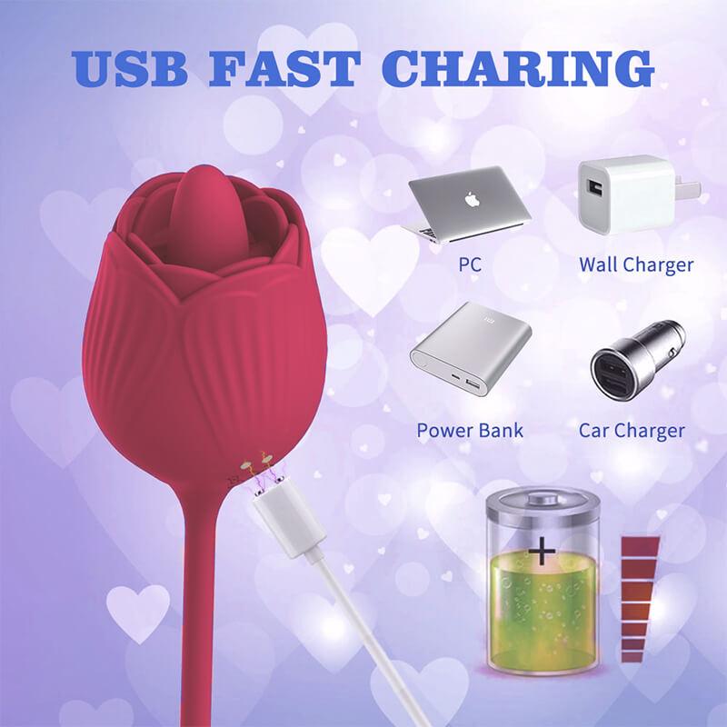 rose toy clit sucker vibrator rose