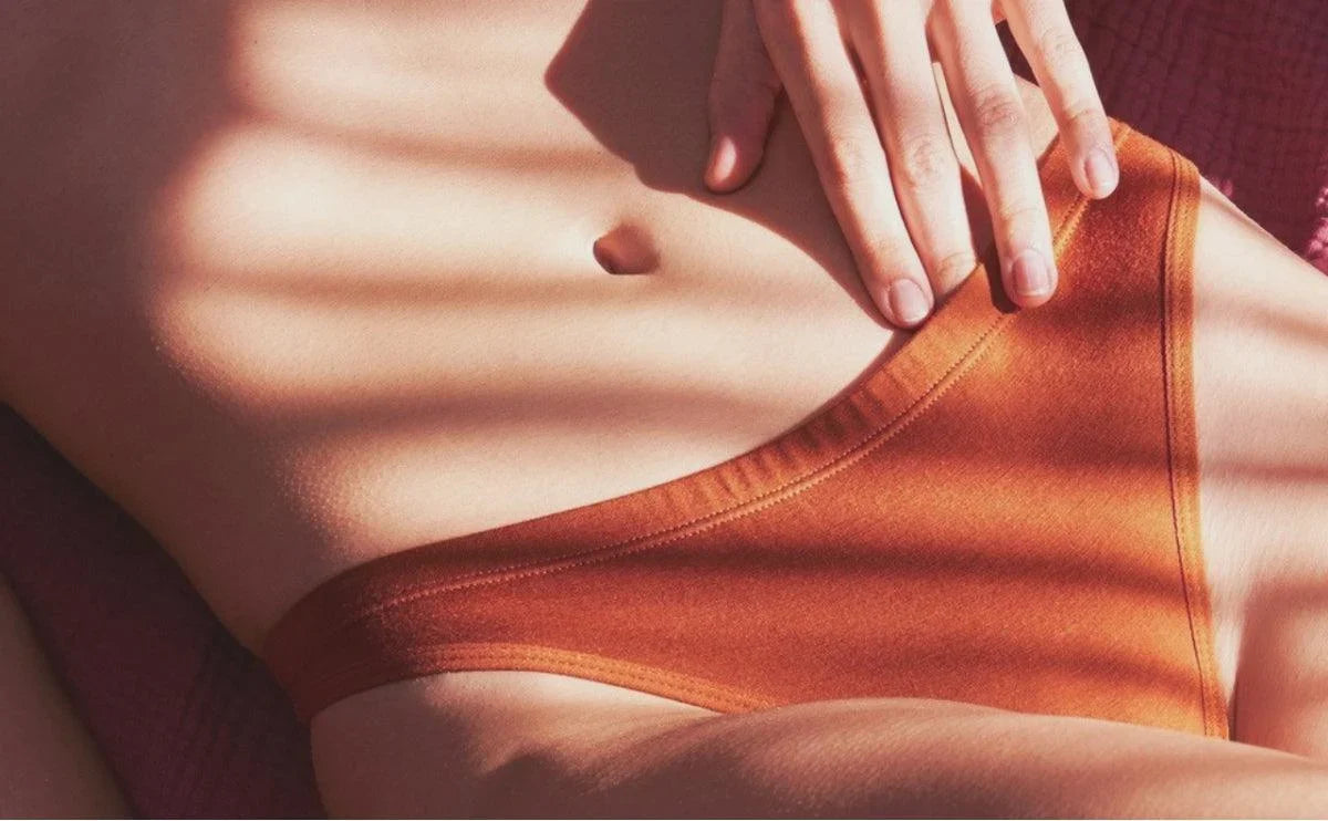 masturbating through your underwear